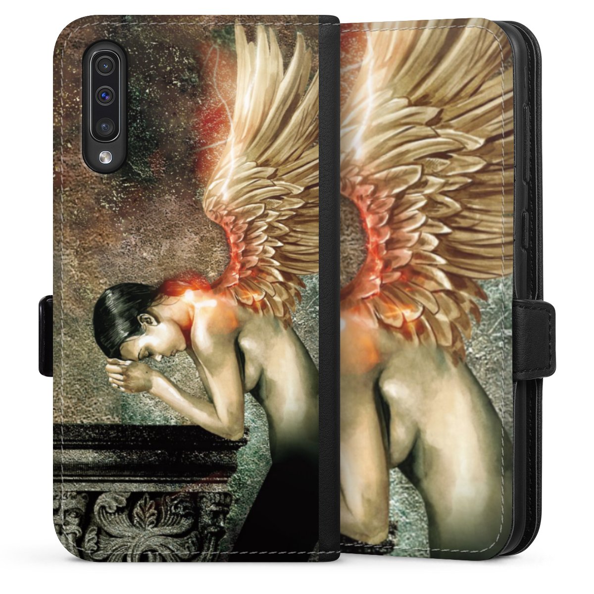 Coque avec languette