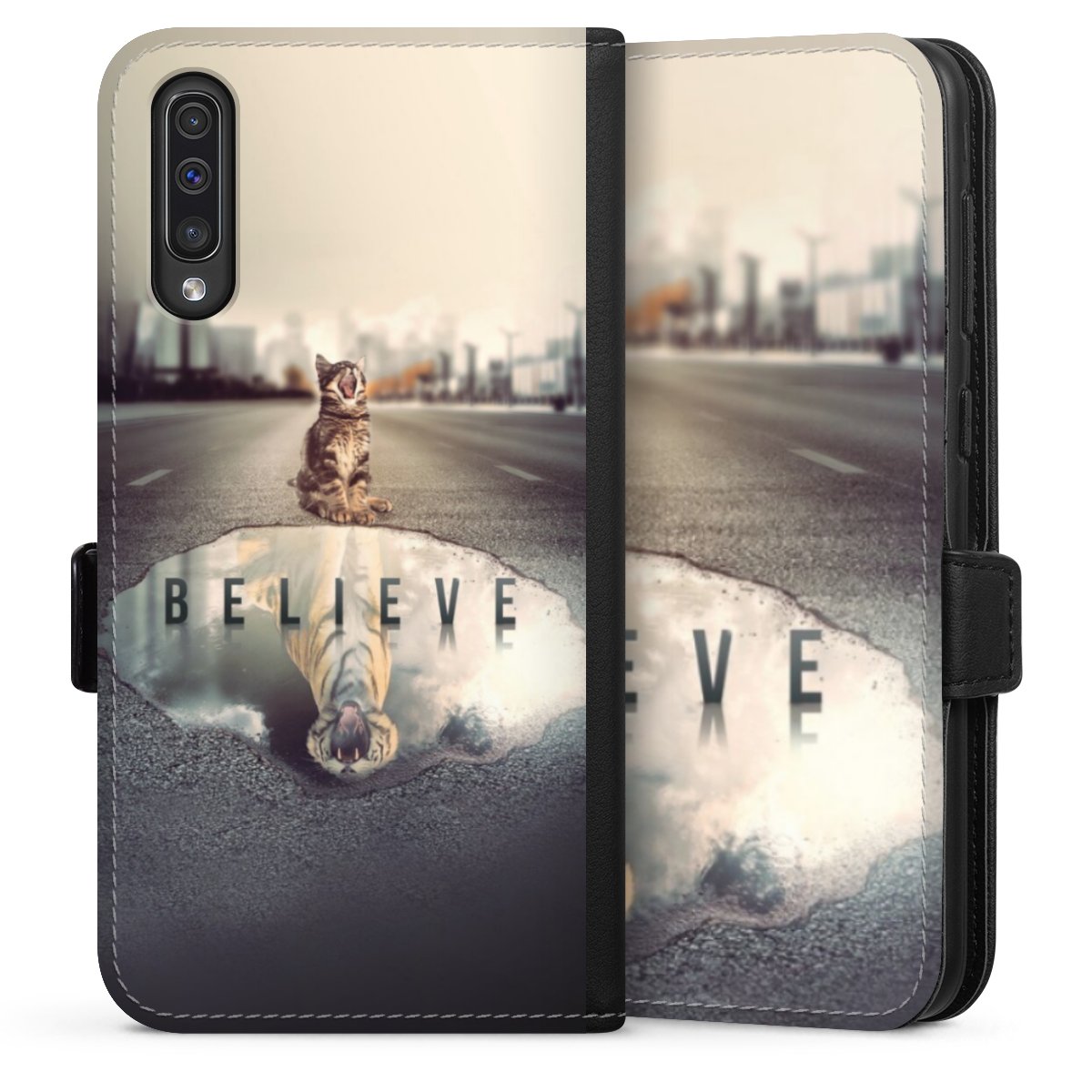Coque avec languette
