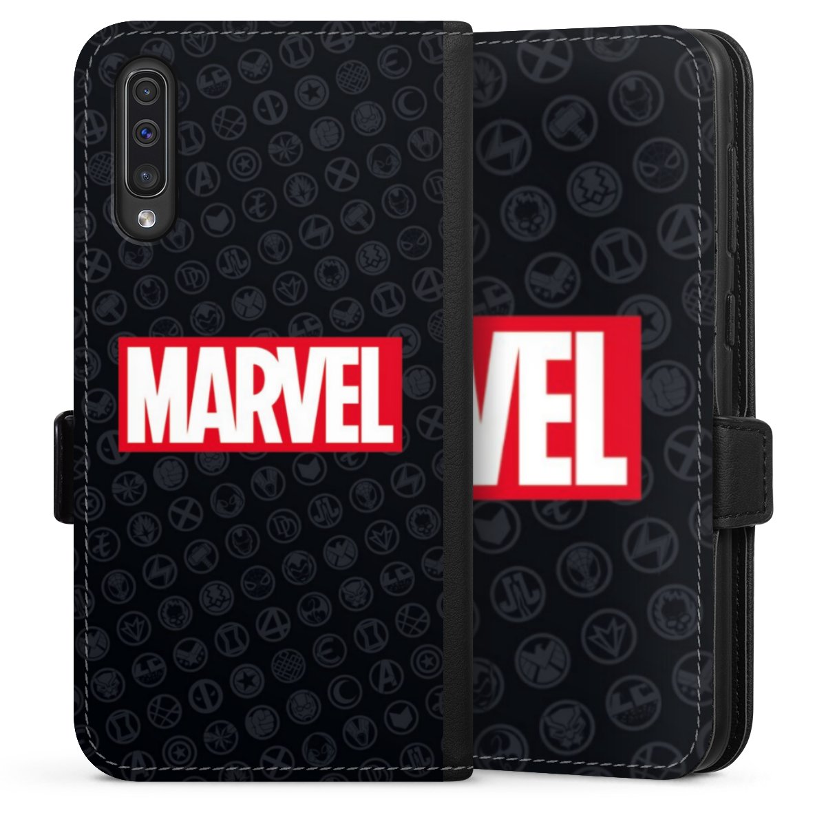 Marvel Logo Black Red 