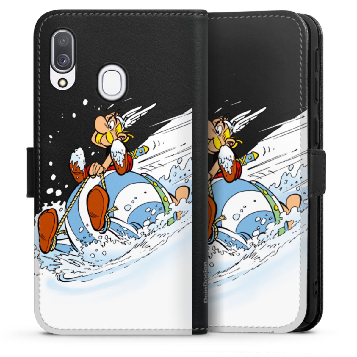 Coque avec languette