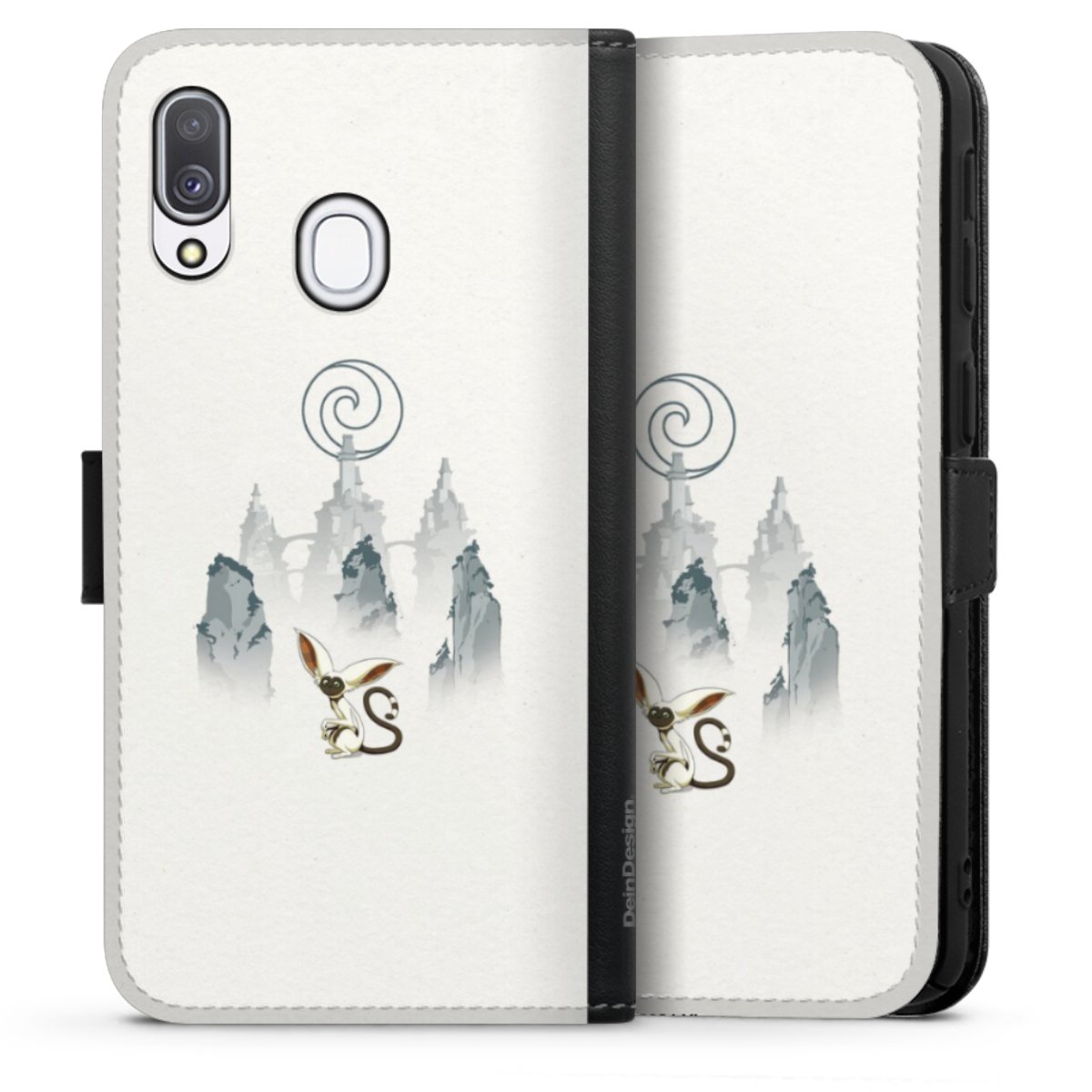 Coque avec languette