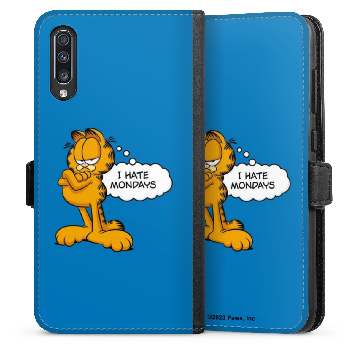 Garfield Ik haat maandagen blauw