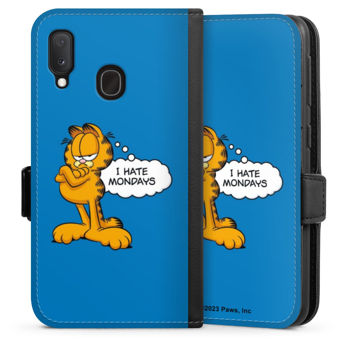 Garfield Je déteste les lundis Bleu