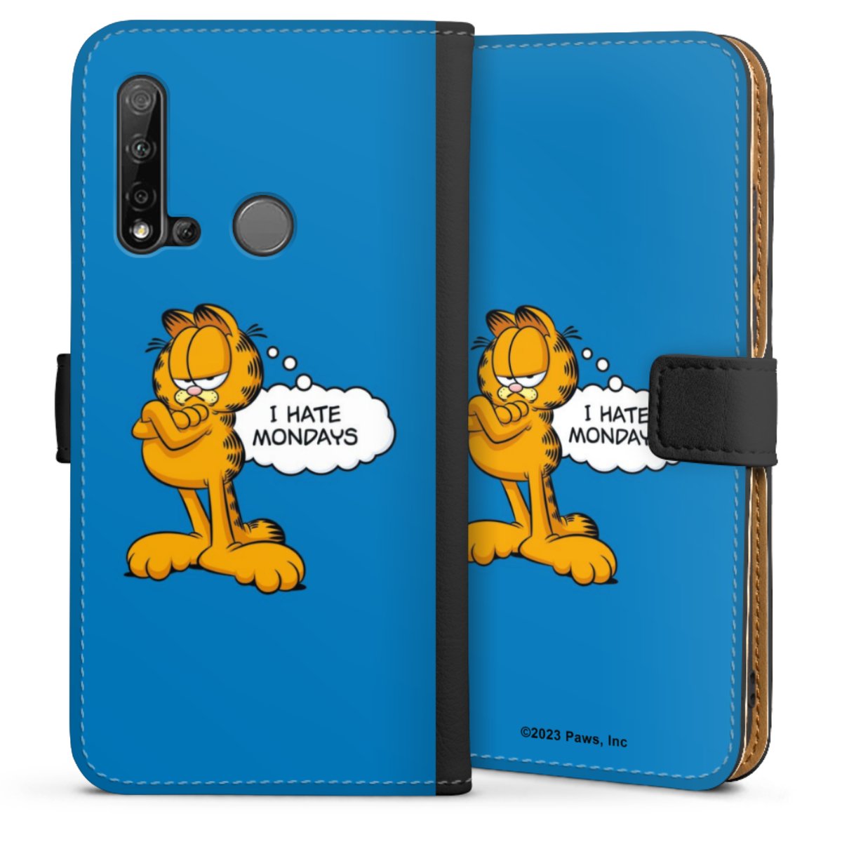 Garfield Je déteste les lundis Bleu