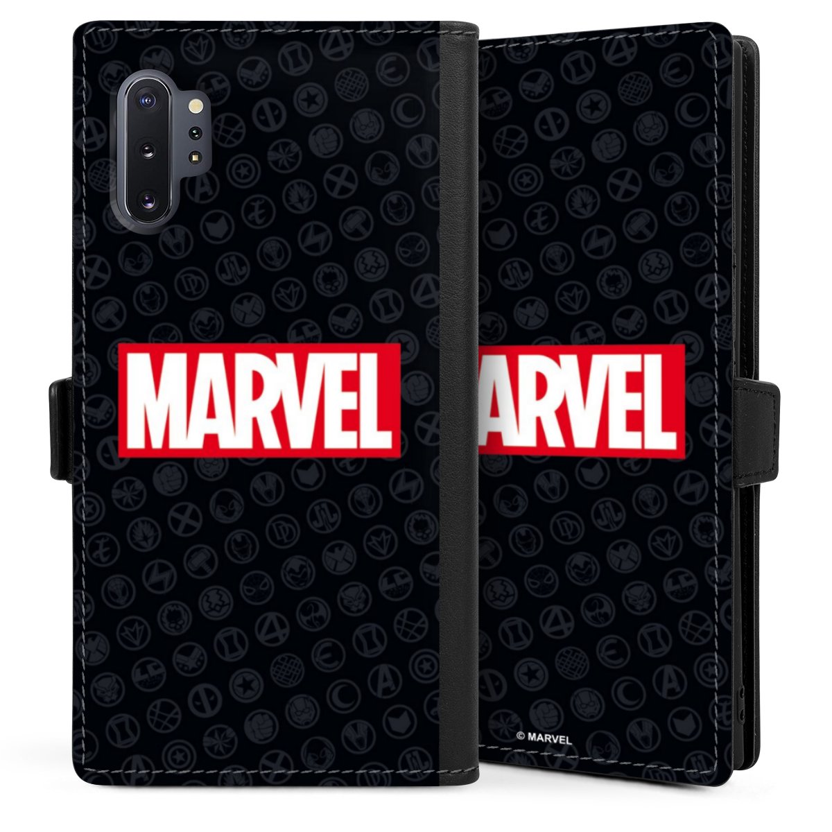 Marvel Logo Black Red 