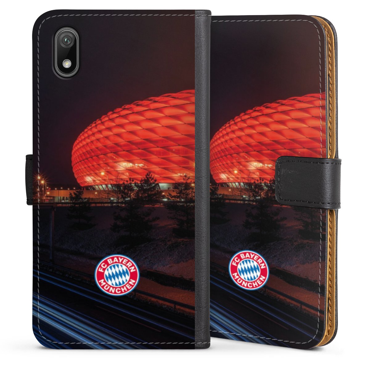 Allianz Arena bei Nacht FCB