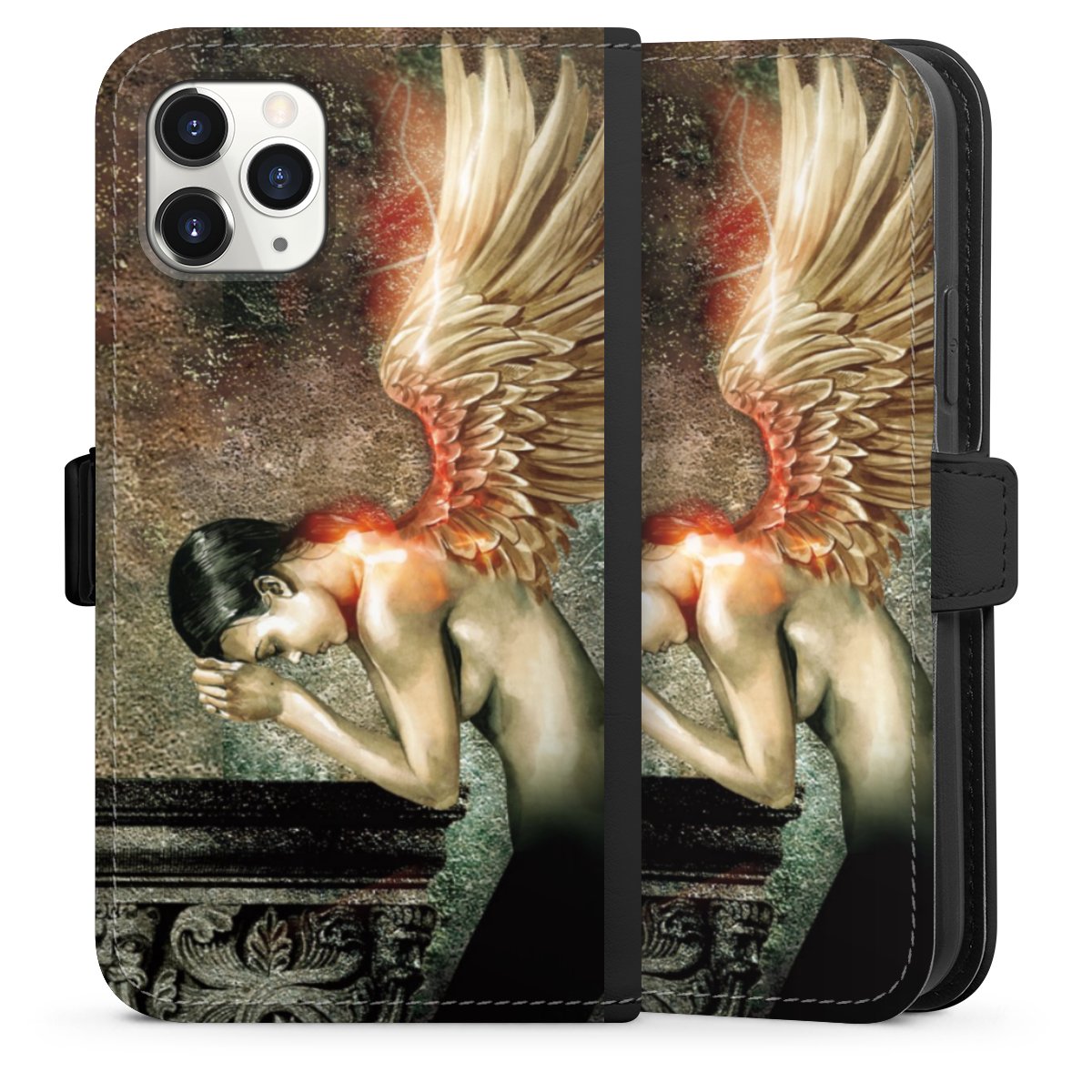Coque avec languette