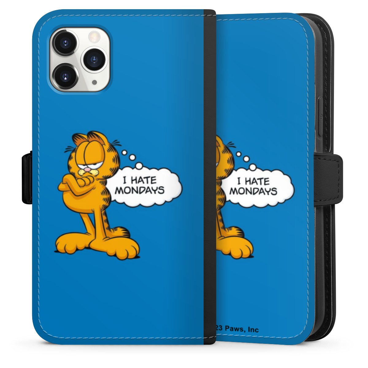 Garfield Ik haat maandagen blauw