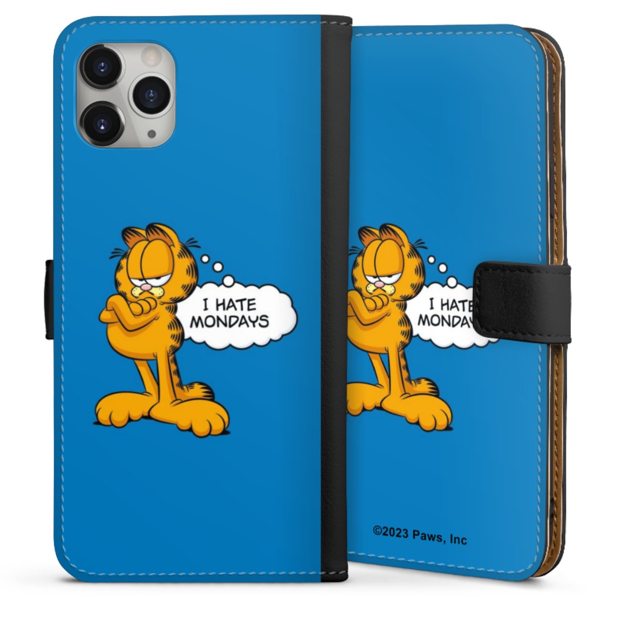 Garfield Je déteste les lundis Bleu