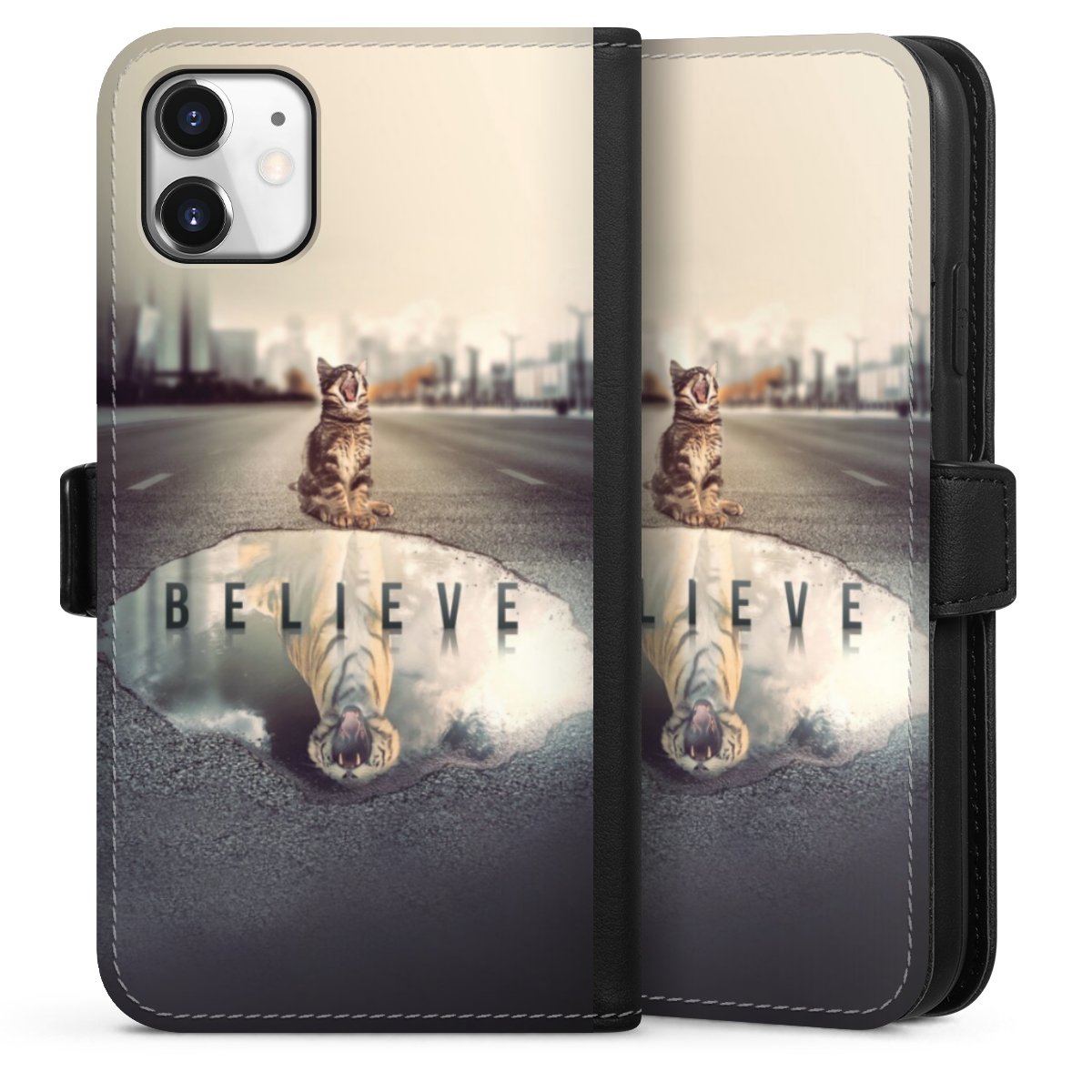 Coque avec languette