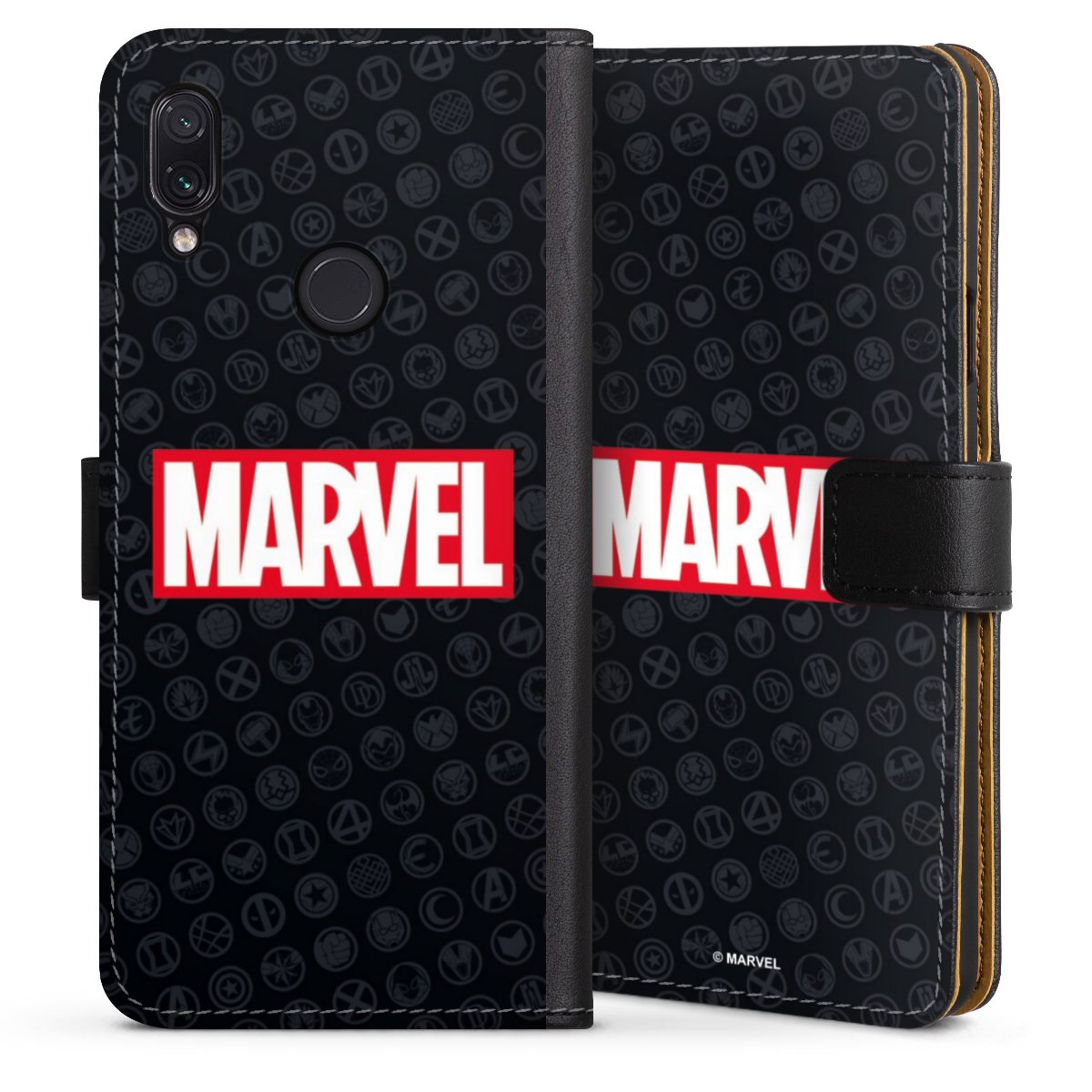 Marvel Logo Black Red 