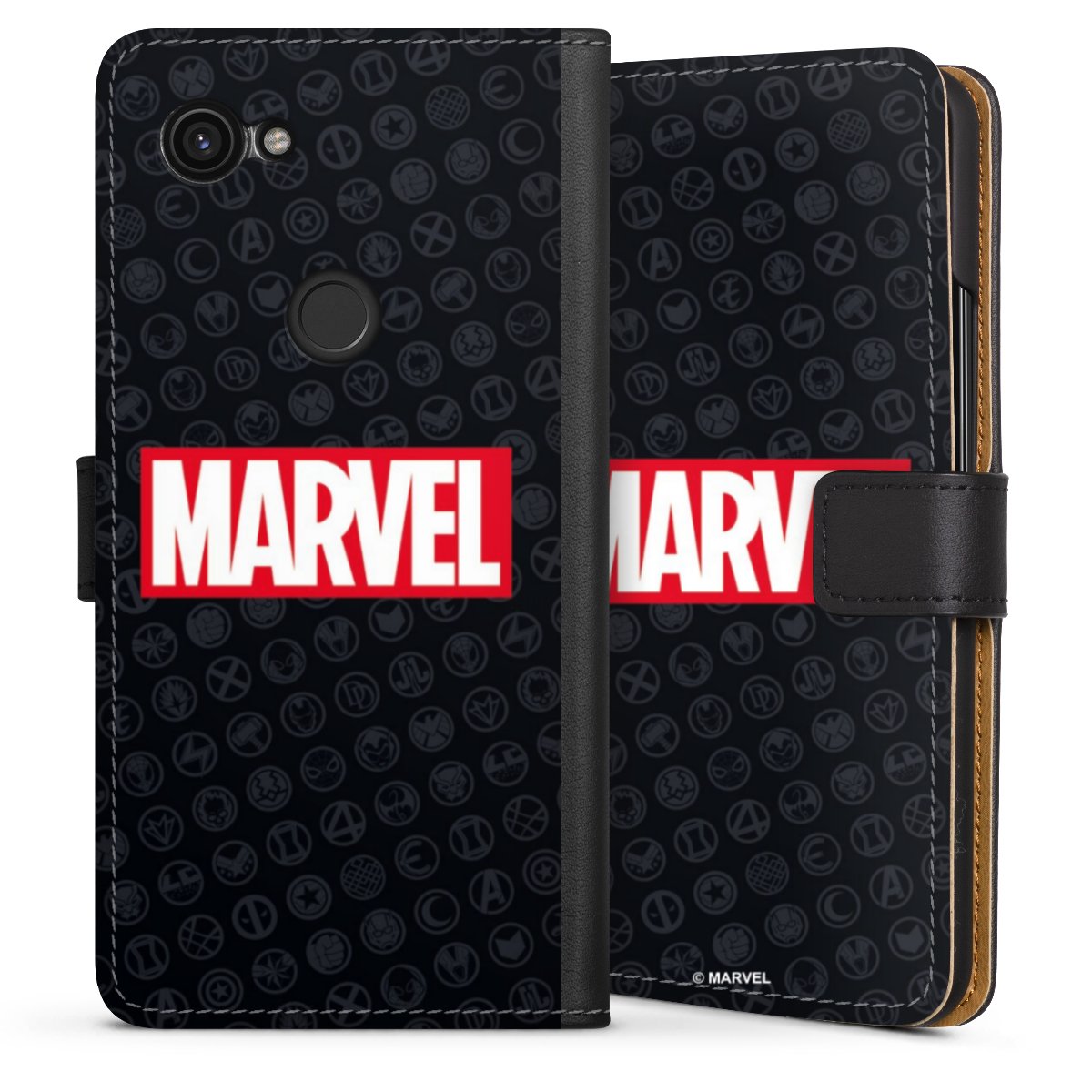 Marvel Logo Black Red 