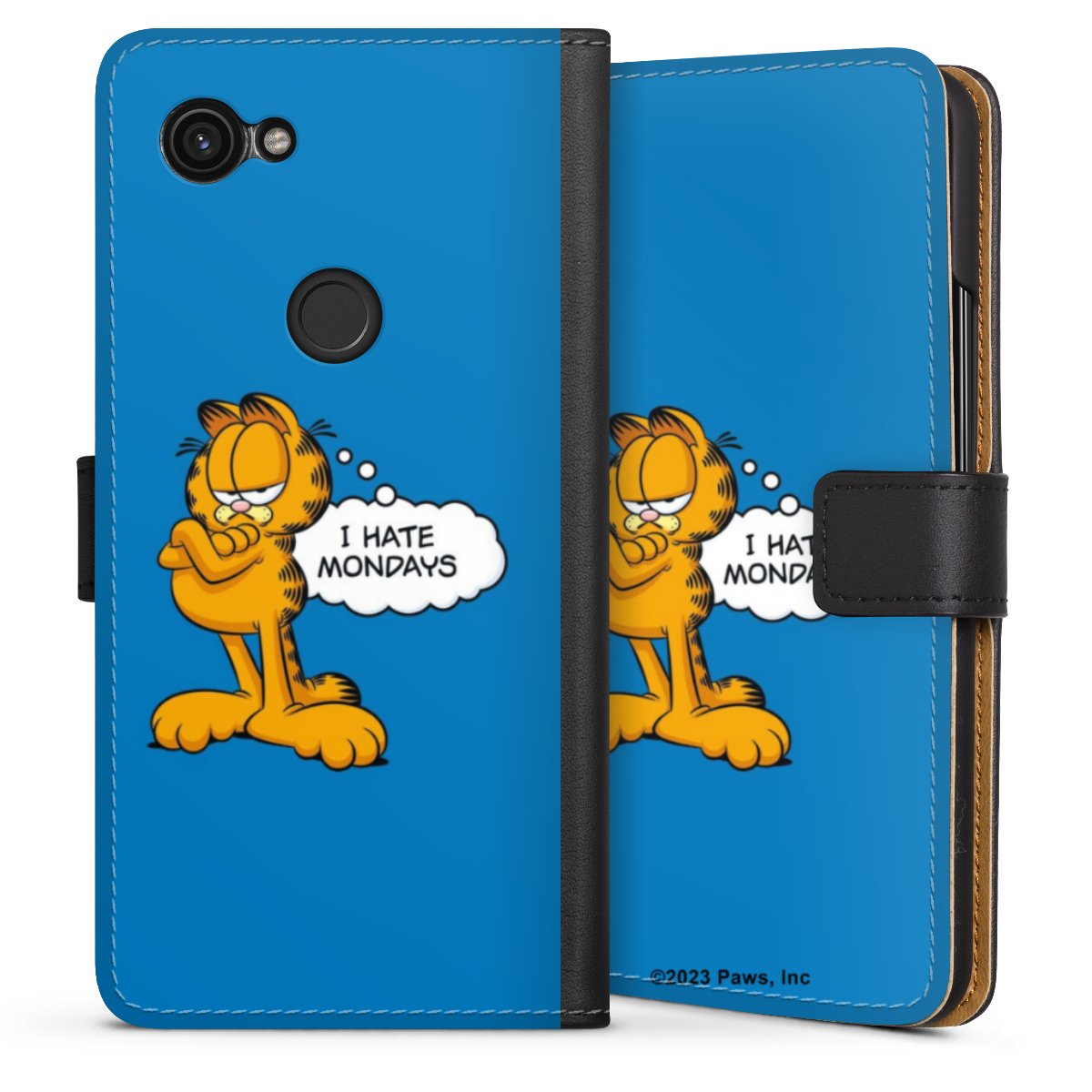 Garfield Ik haat maandagen blauw