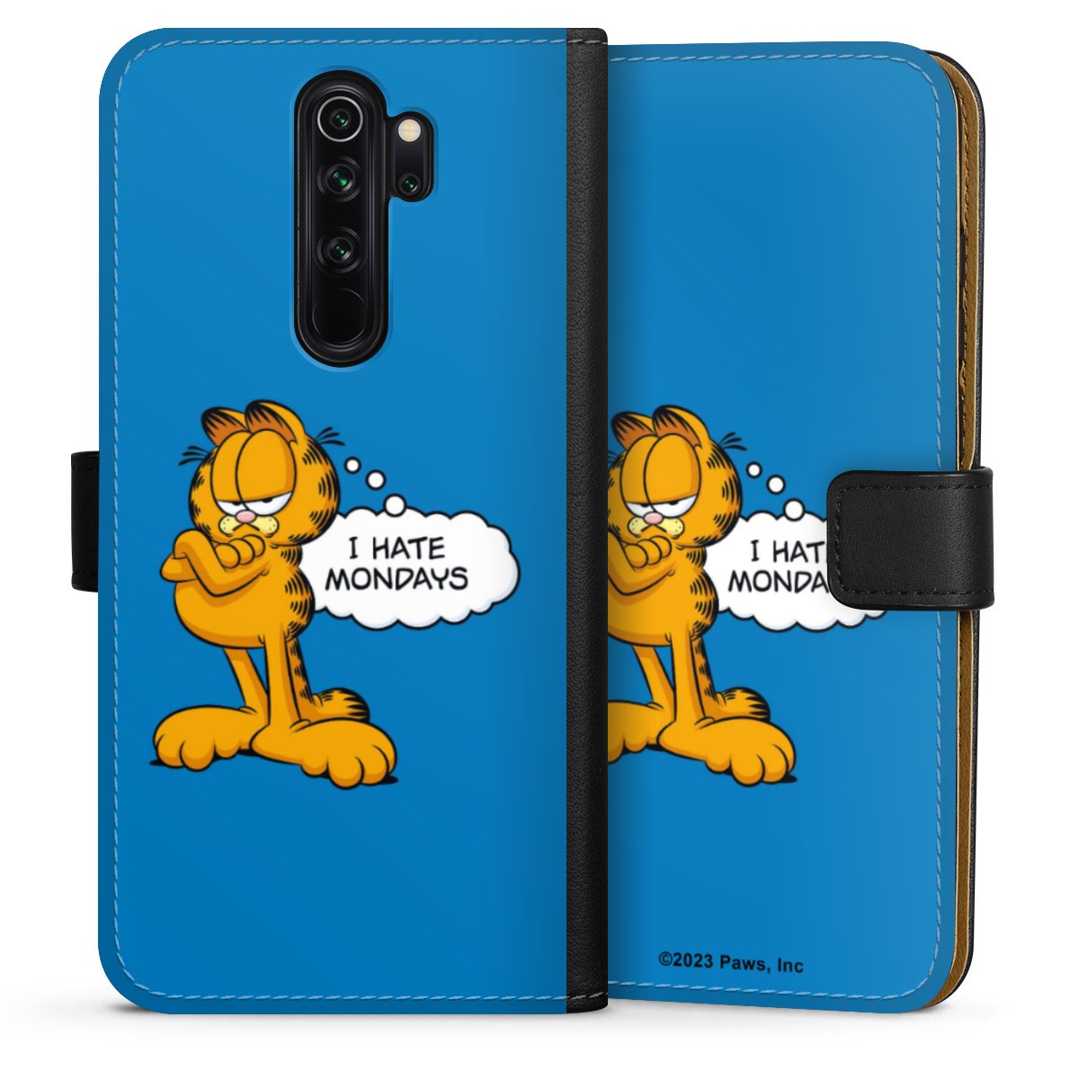 Garfield Je déteste les lundis Bleu