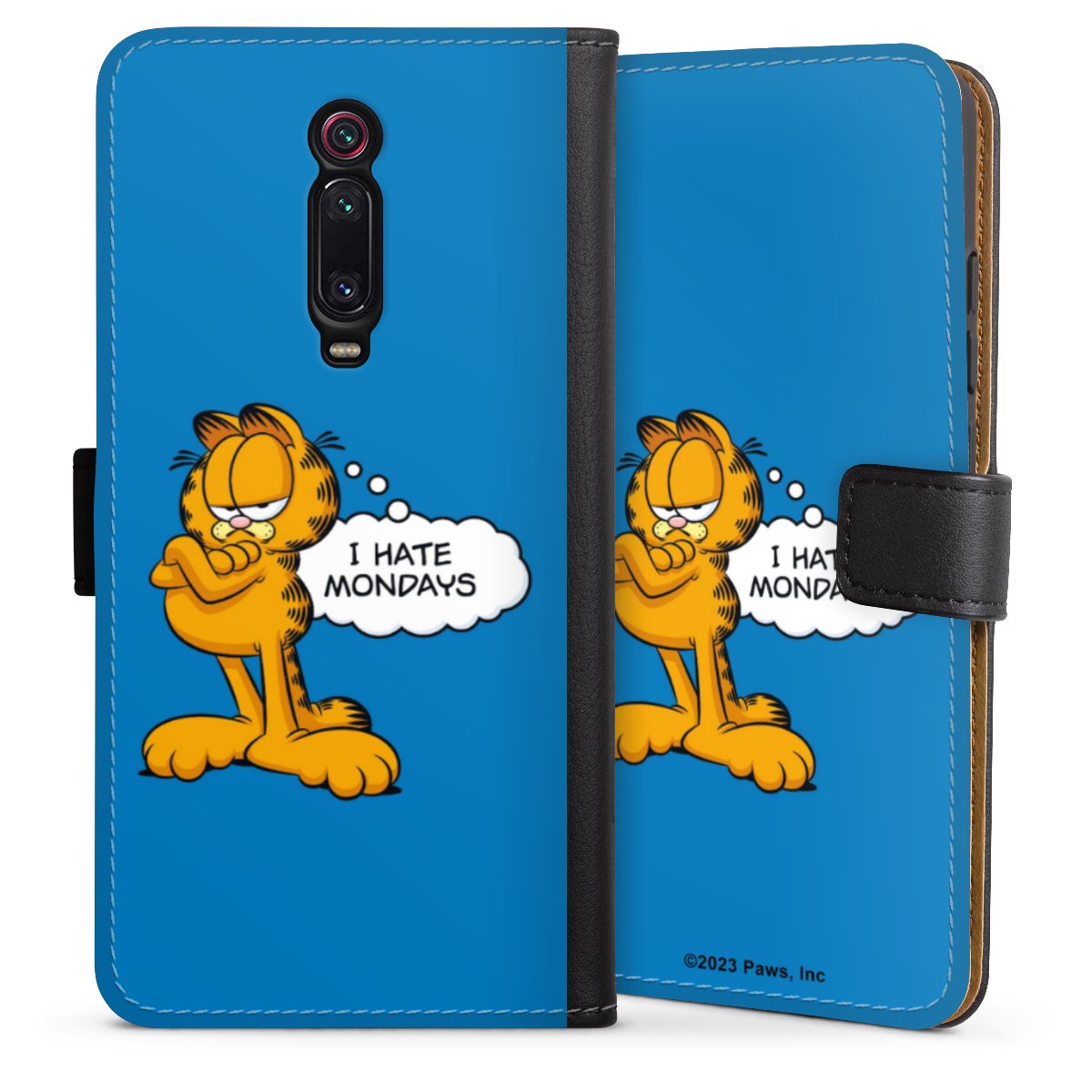 Garfield Je déteste les lundis Bleu