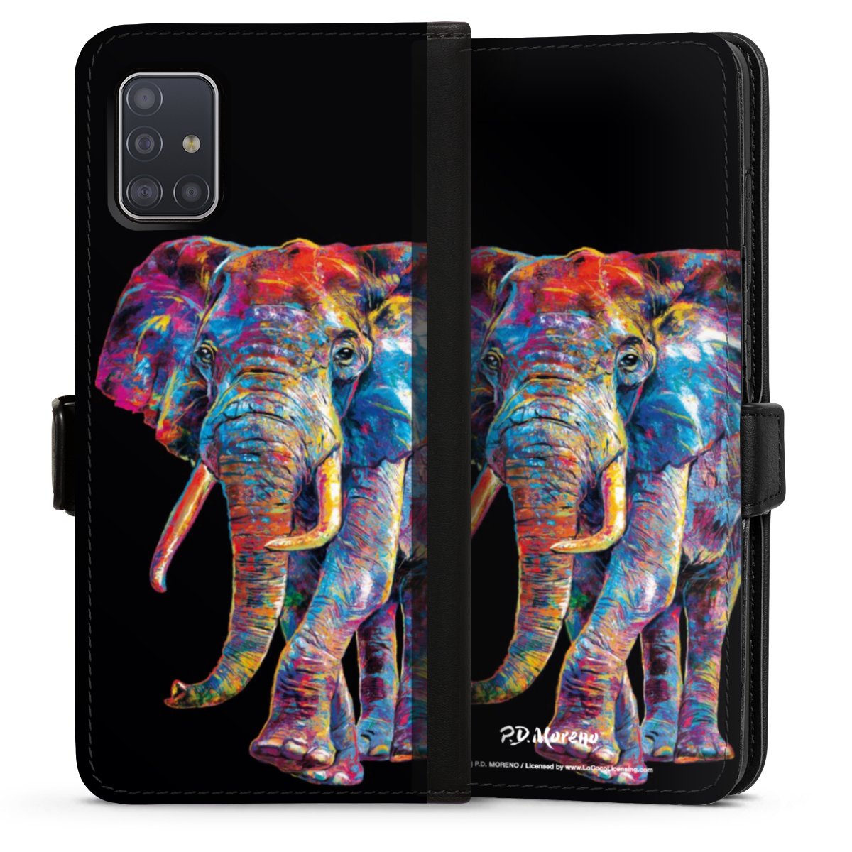 Coque avec languette