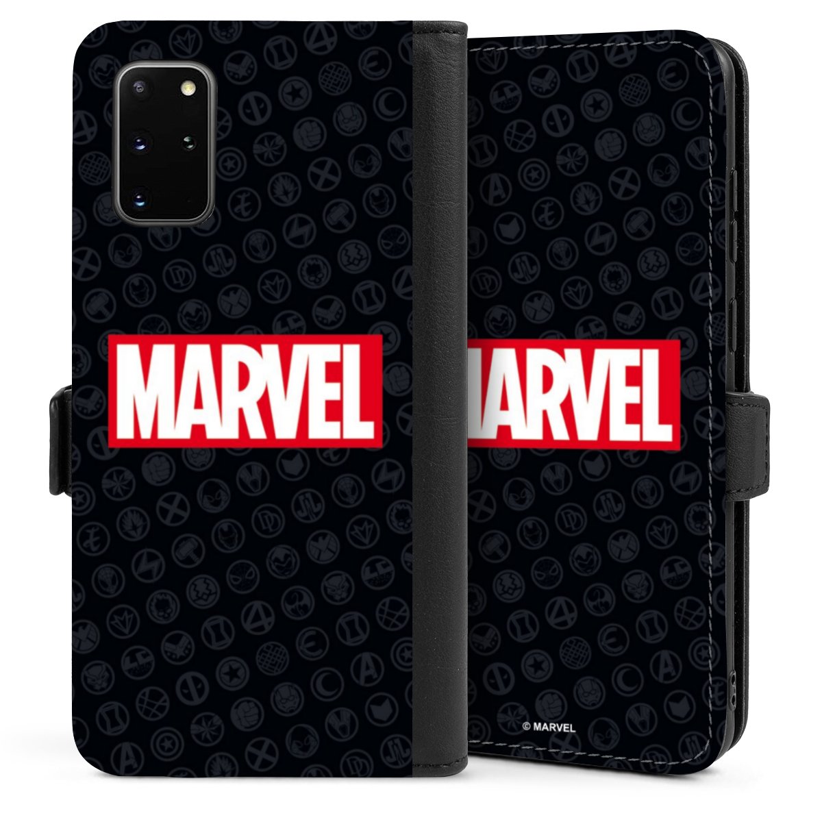 Marvel Logo Black Red 