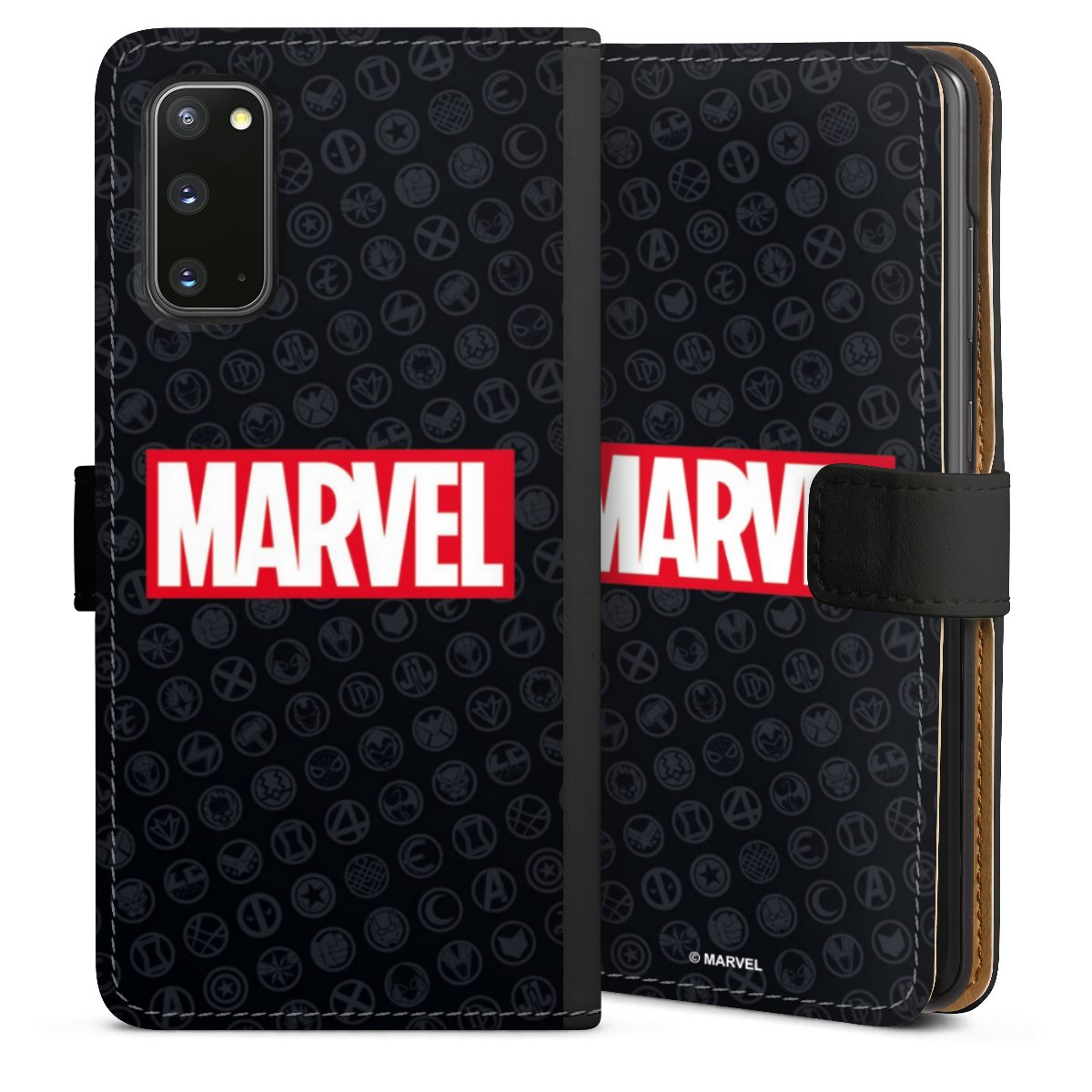 Marvel Logo Black Red 