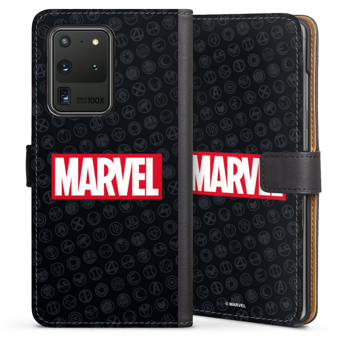 Marvel Logo Black Red 