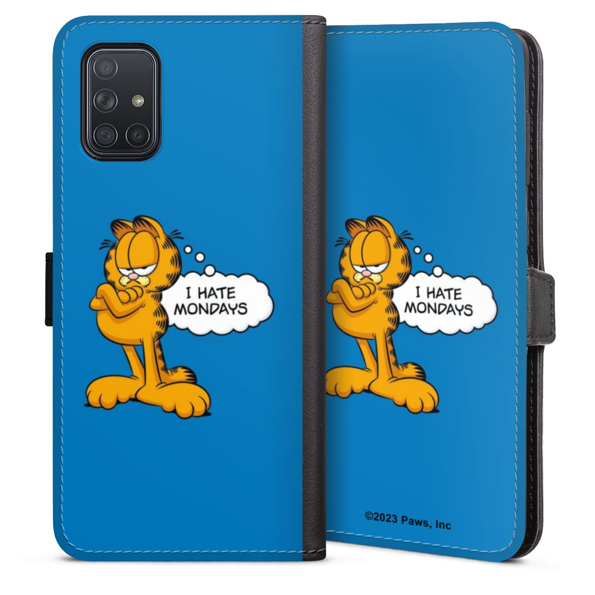 Garfield Ik haat maandagen blauw