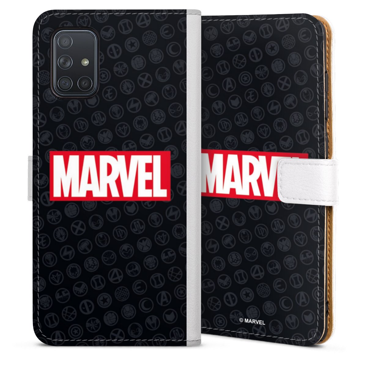 Marvel Logo Black Red 