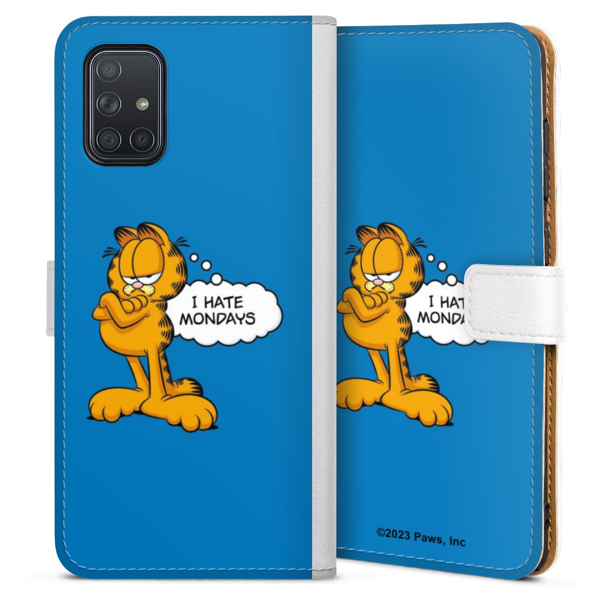 Garfield Ik haat maandagen blauw