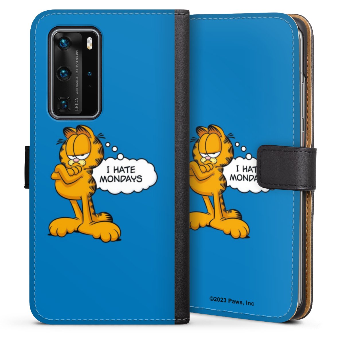 Garfield Je déteste les lundis Bleu