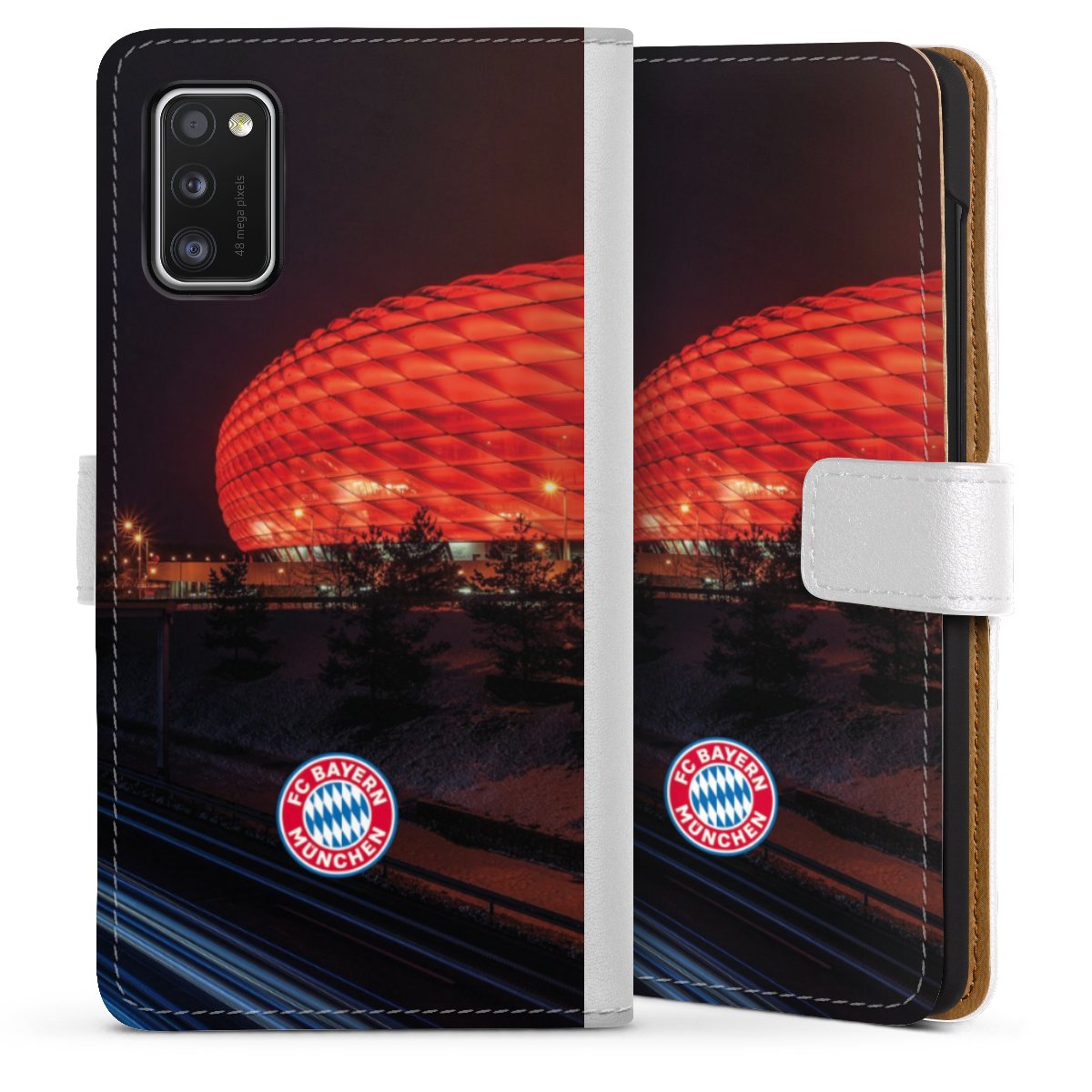 Allianz Arena bei Nacht FCB