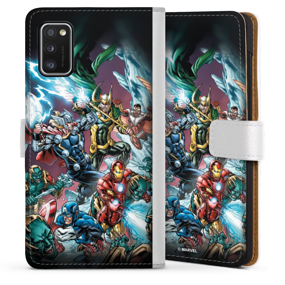 Coque avec languette
