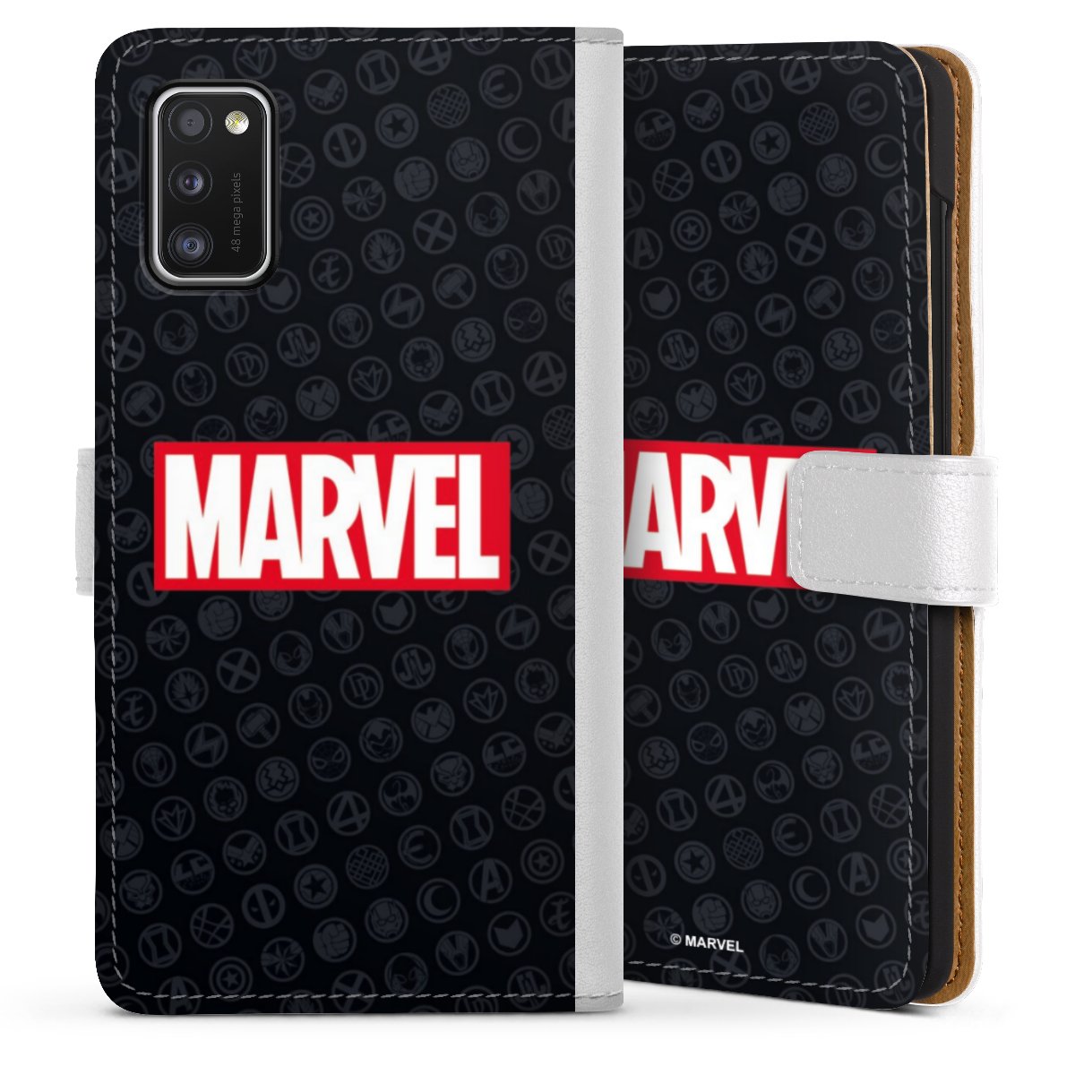 Marvel Logo Black Red 