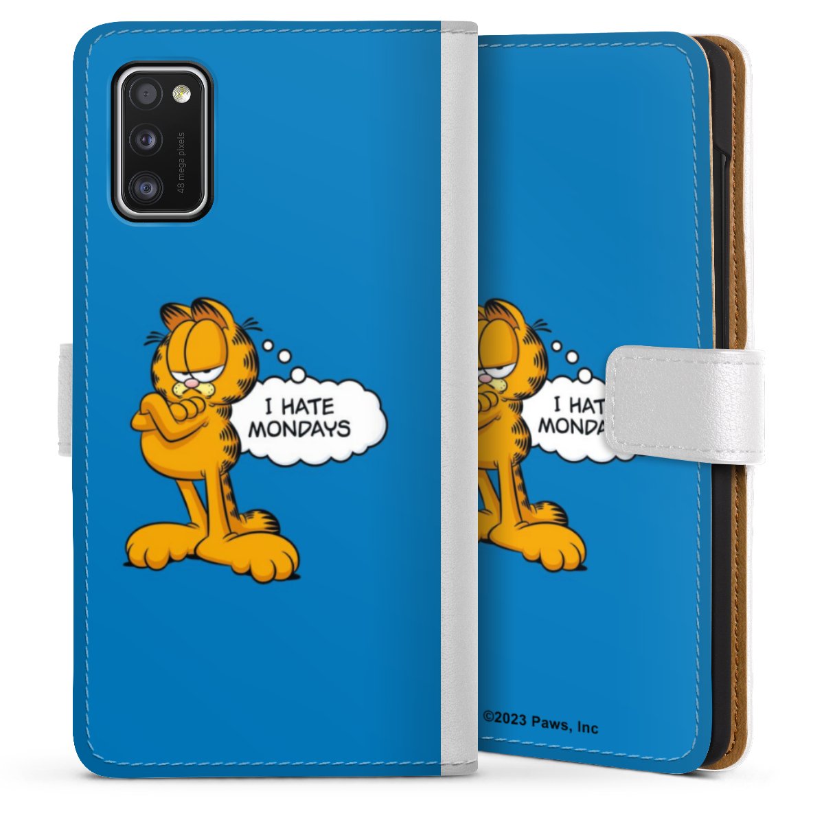 Garfield Je déteste les lundis Bleu