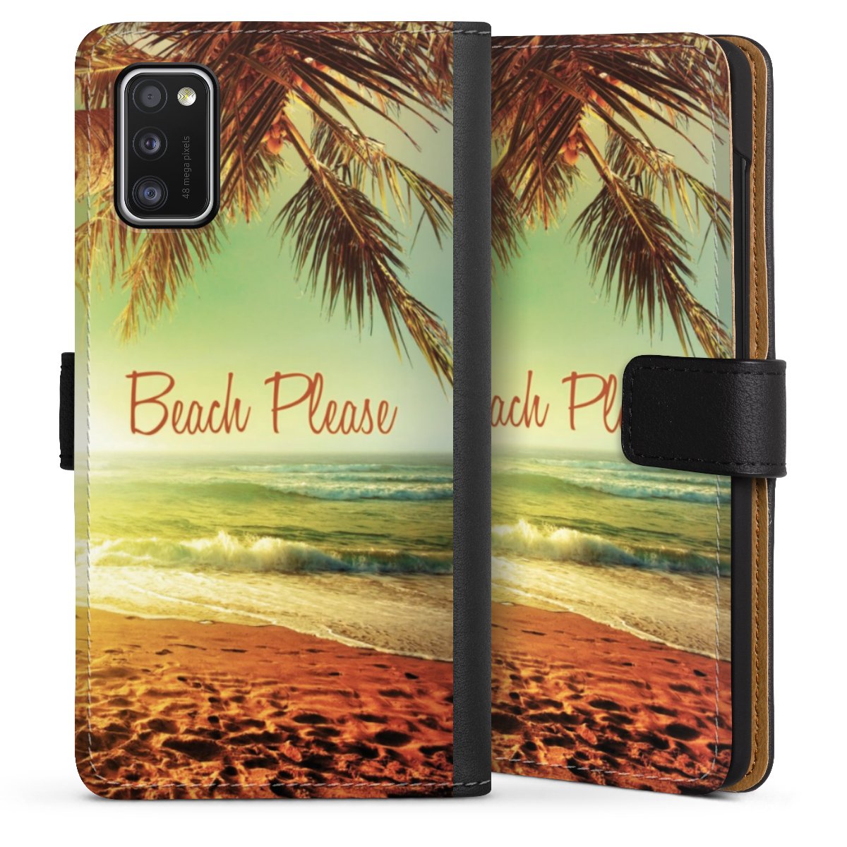 Coque avec languette