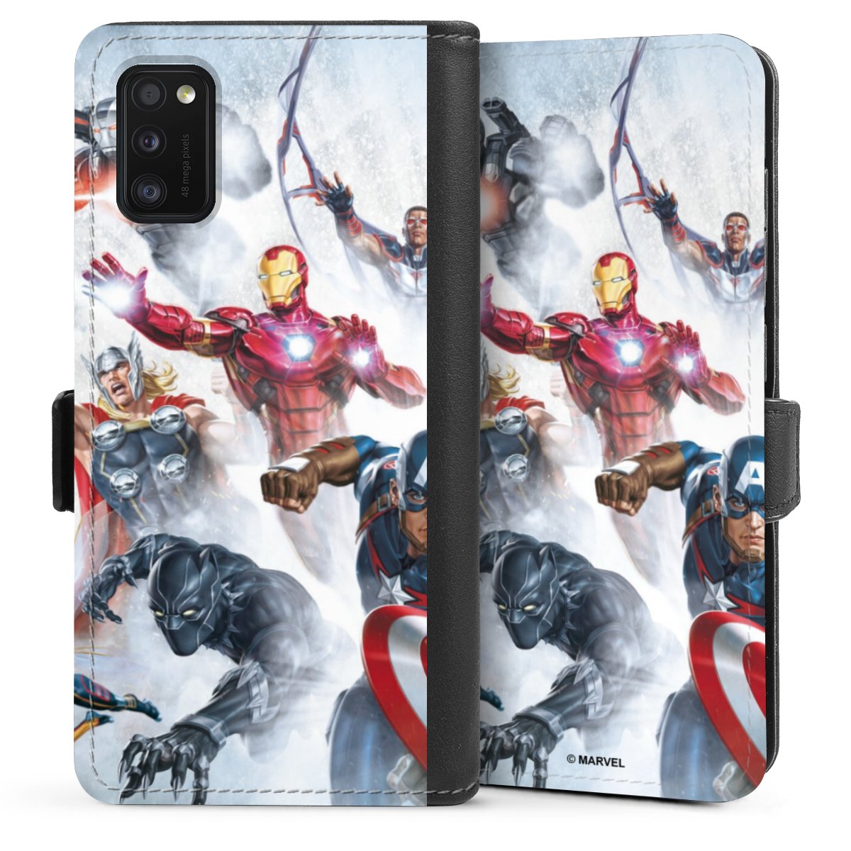 Coque avec languette