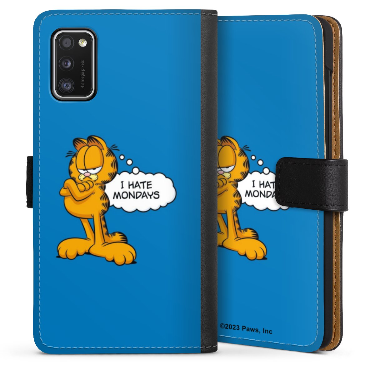 Garfield Je déteste les lundis Bleu