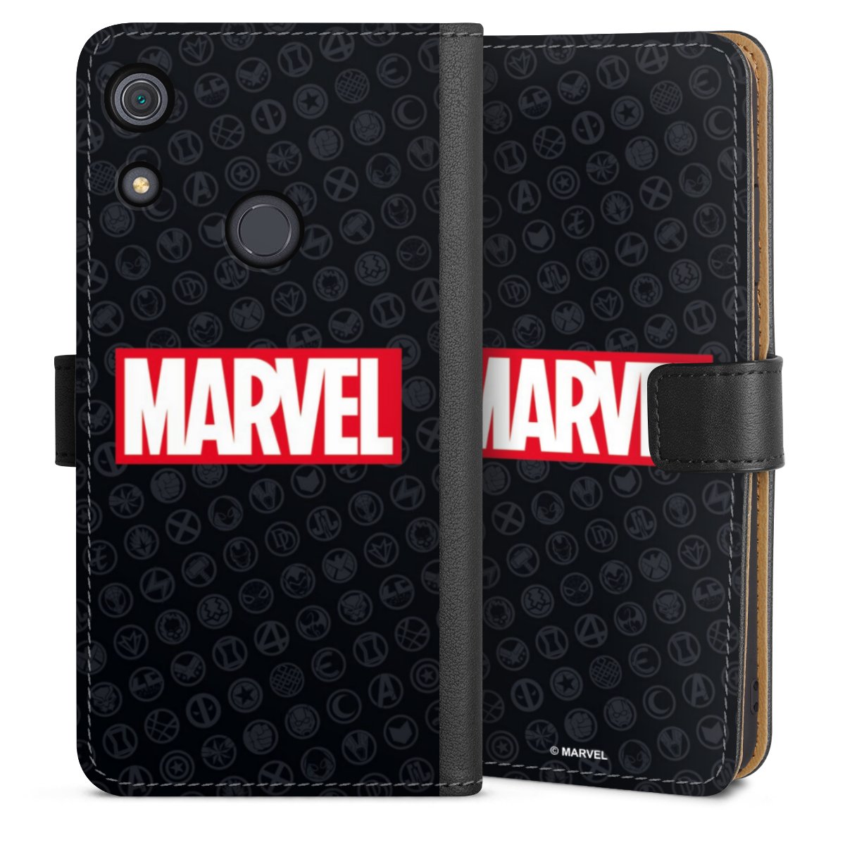 Marvel Logo Black Red 