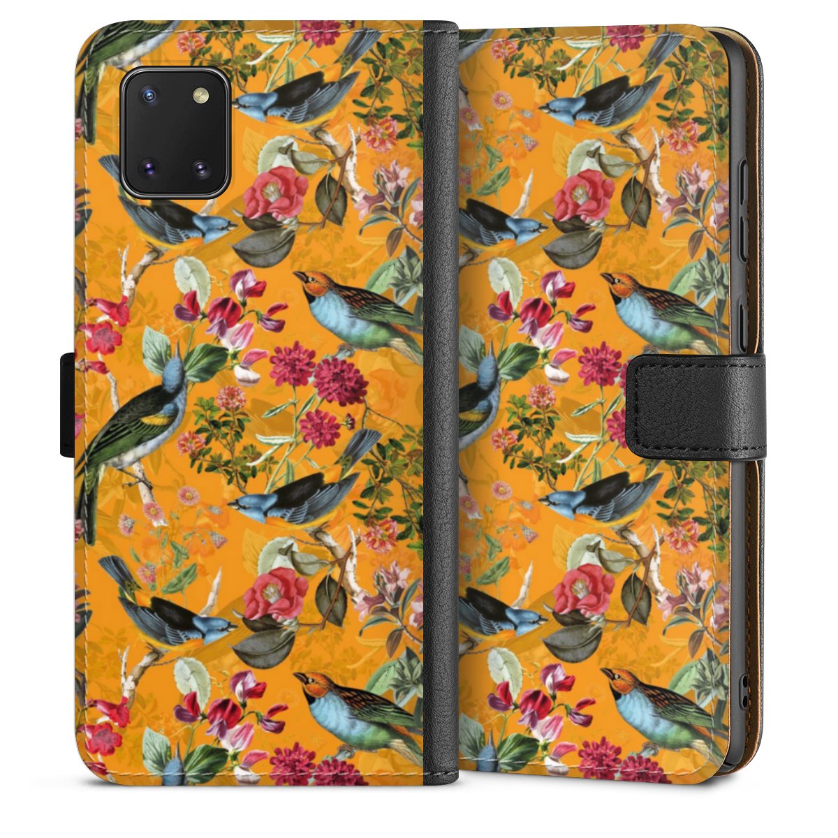 Vogels Bloemen Behang