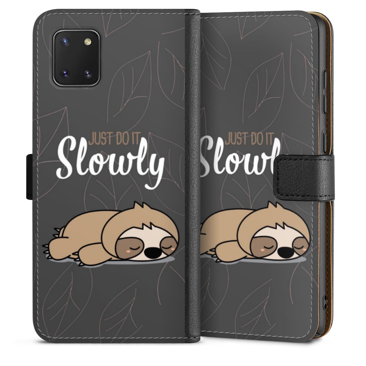 Just Do It Slowly Sloth Grey