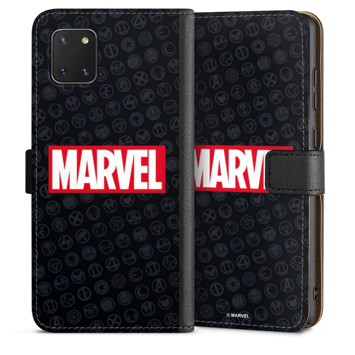 Marvel Logo Black Red 