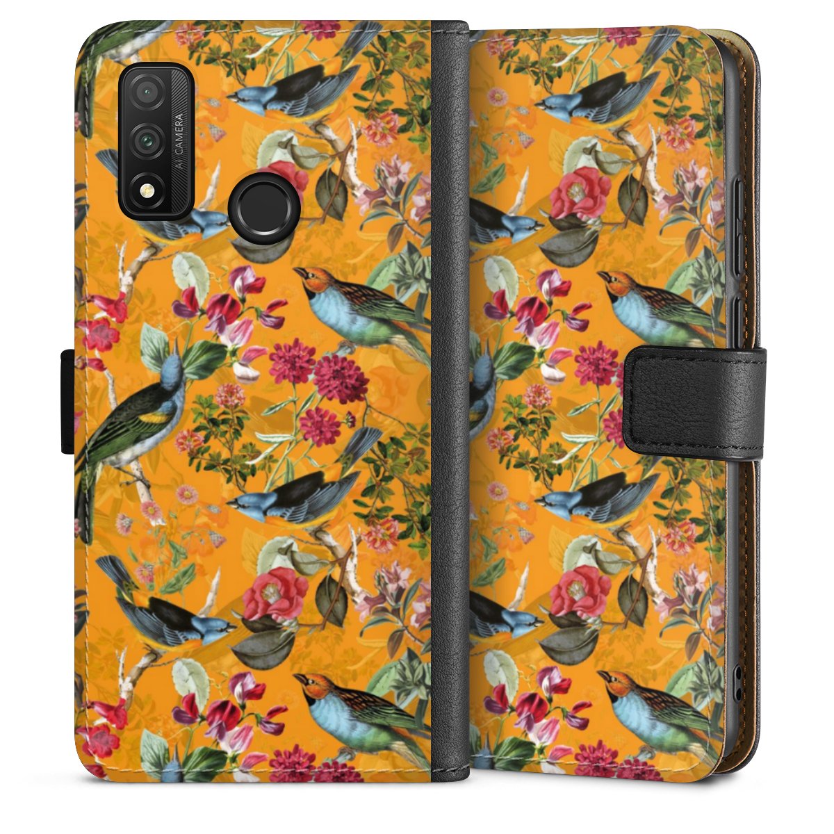 Vogels Bloemen Behang