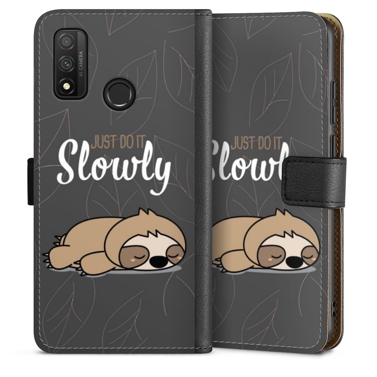 Just Do It Slowly Sloth Grey