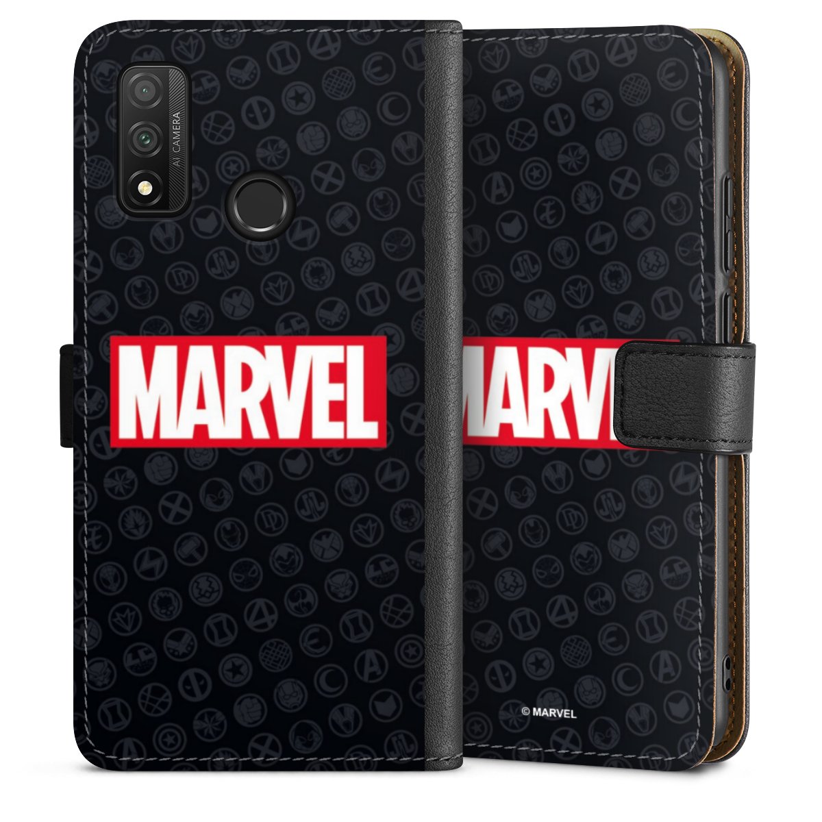 Marvel Logo Black Red 