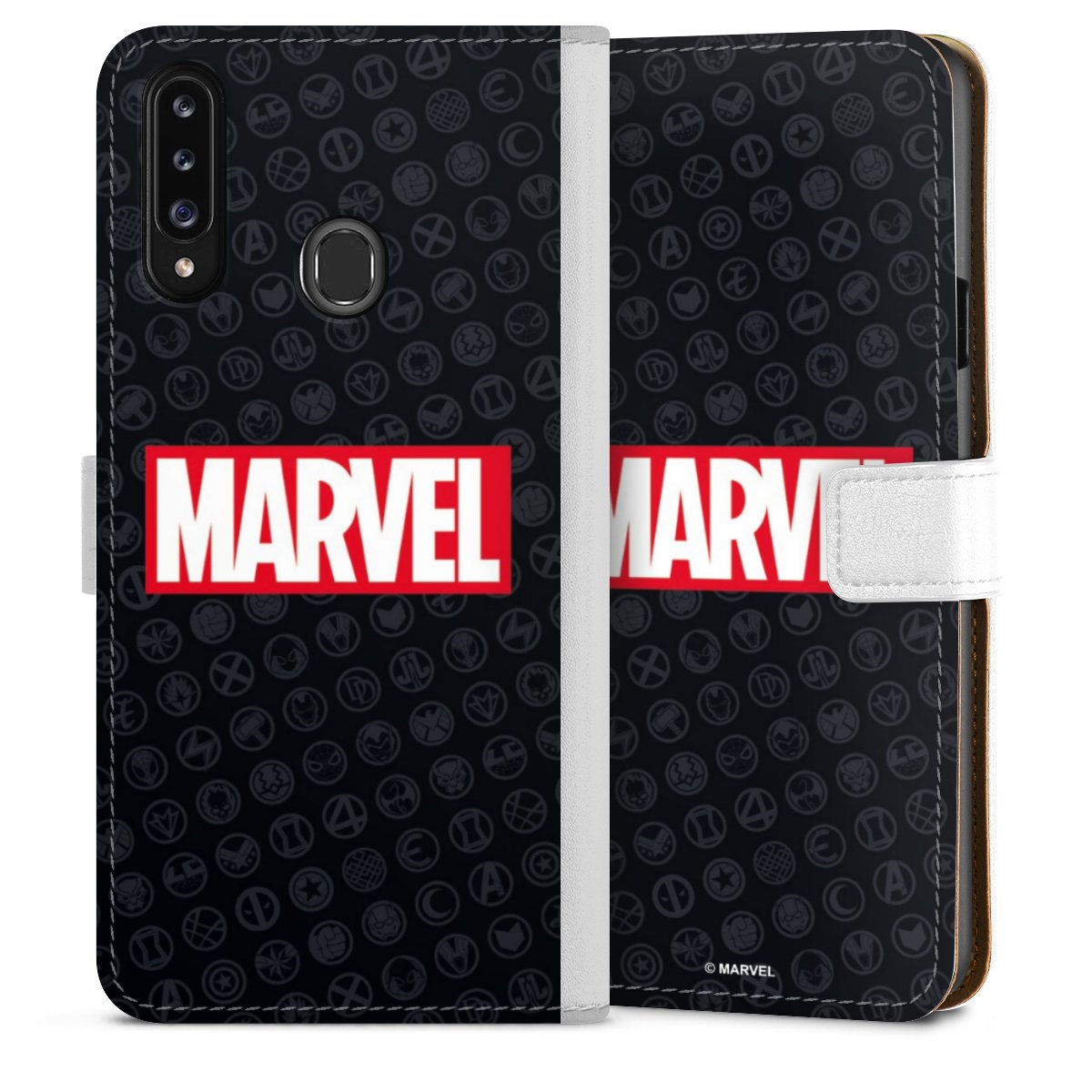 Marvel Logo Black Red 