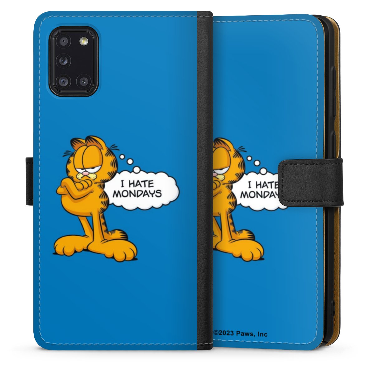 Garfield Je déteste les lundis Bleu