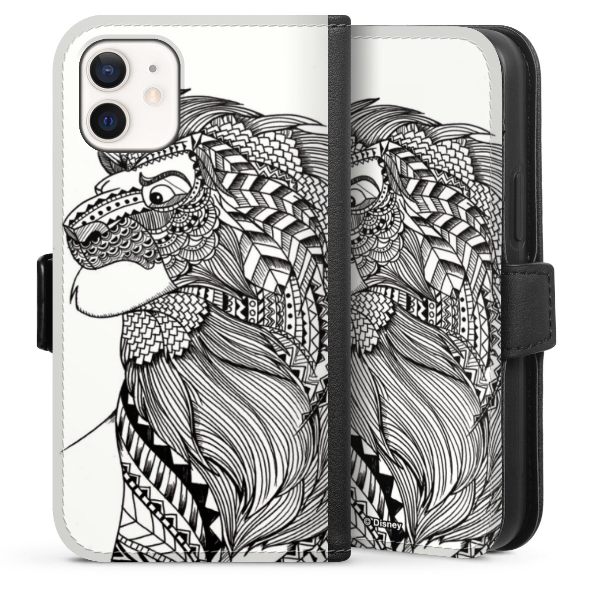 Coque avec languette