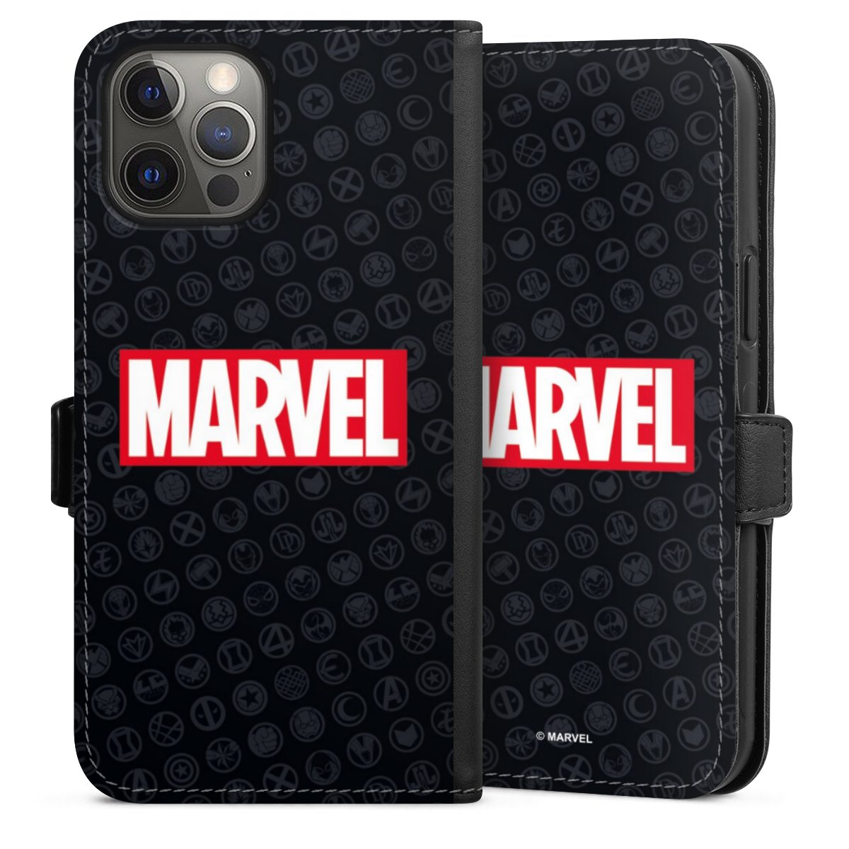 Marvel Logo Black Red 