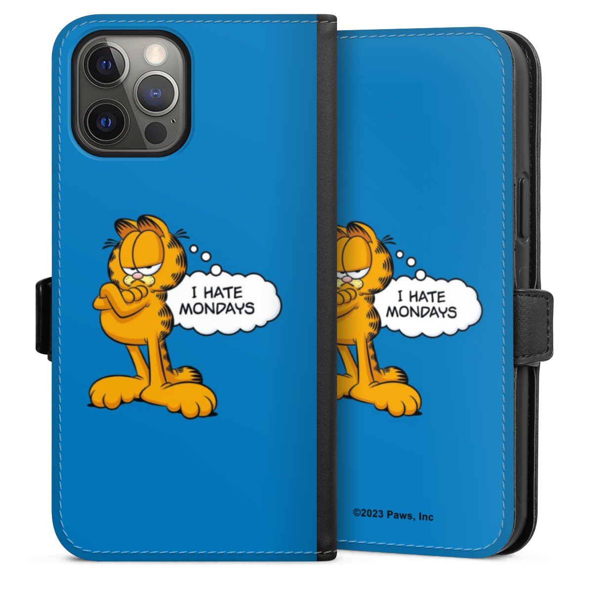 Garfield Ik haat maandagen blauw