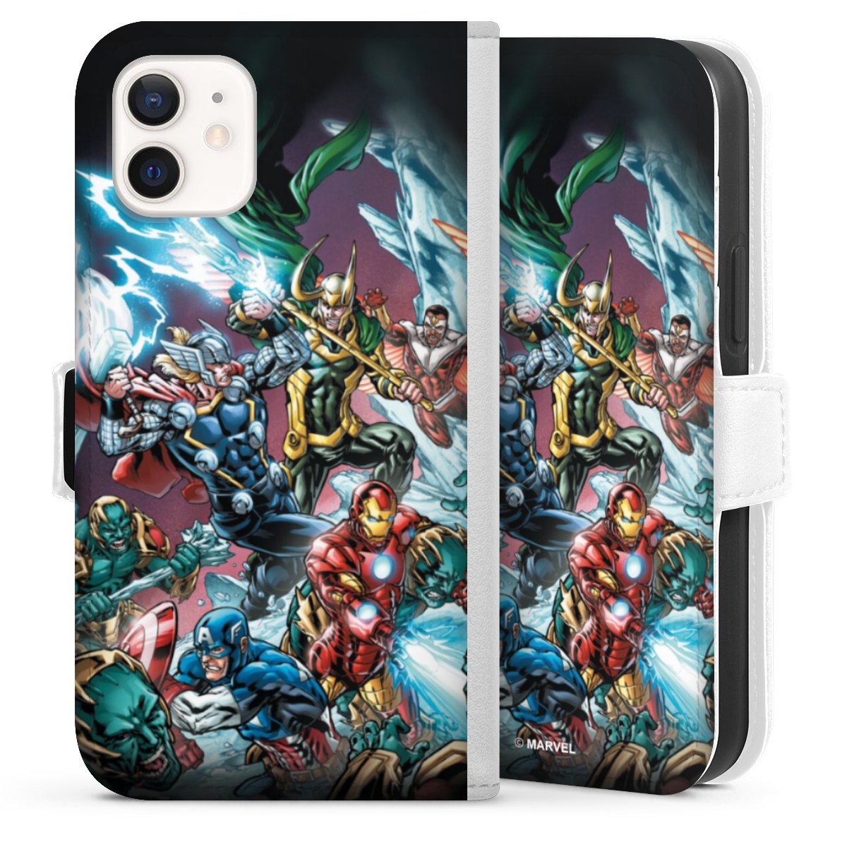 Coque avec languette