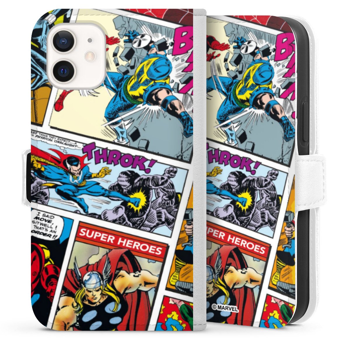 Coque avec languette