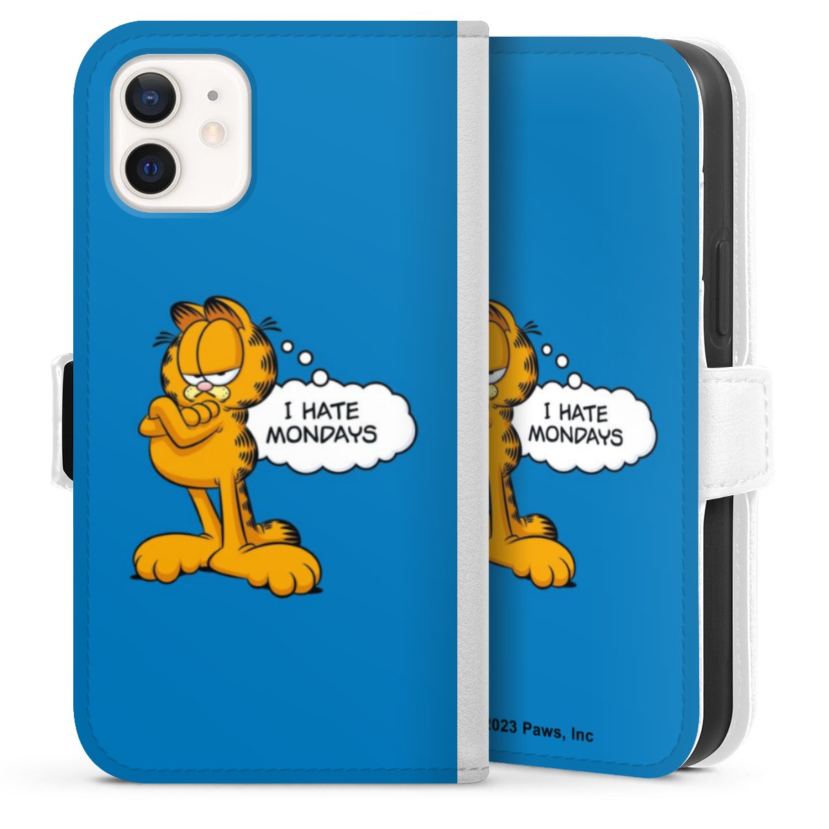 Garfield Je déteste les lundis Bleu