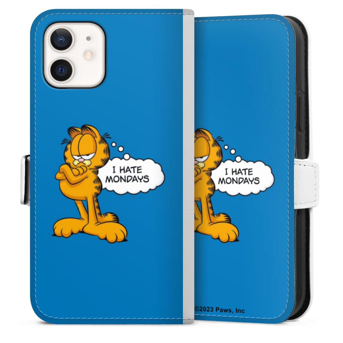 Garfield Ik haat maandagen blauw